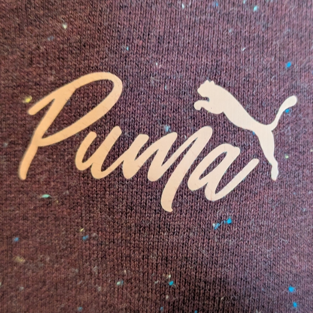 Puma Maroon Crewneck Sweatshirt - Picture 8 of 8